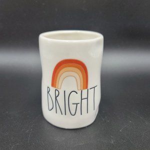 Rae Dunn Holder Bright Ceramic Utensil Makeup Brush Office Supply Organizer